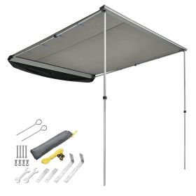 6.6x8.2FT Car Side Awning/Grey - US