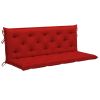 Cushion for Swing Chair Red 59.1" Fabric - Red