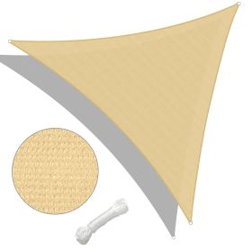 25' x 25' x 25' Triangle Sun Shade Sail/Sand - LA01