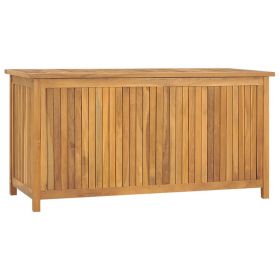 Patio Box 44.9"x19.7"x22.8" Solid Wood Teak - Brown