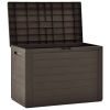 Patio Storage Box Brown 30.7"x17.3"x21.7" - Brown