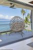 56 H x 45 W x 26 D Outdoor Beige Crossweave Cozy Ball Chair with Cushion - as Pic