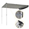 6.6x8.2FT Car Side Awning/Grey - US