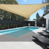 25' x 25' x 25' Triangle Sun Shade Sail/Sand - As Picture