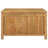 Patio Storage Box 35.4"x20.5"x21.7" Bamboo - Brown