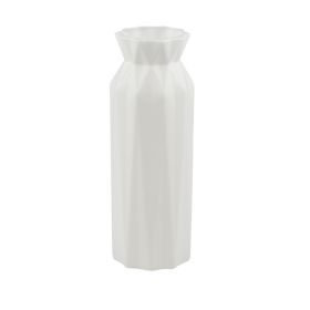 Simple Drop-resistant Melamine Vase Domestic Ornaments (Color: White)