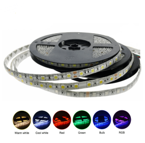 LED Light Strips Highlight 60 Light Beads Epoxy Waterproof Soft Strips (Option: IP65 red-50cm)