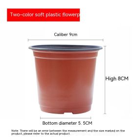 Plastic Nutrition Feeding Block Planting And Transplanting Pot Fall Not Bad Seedling Cup (Option: 90 Model-50 Pack)