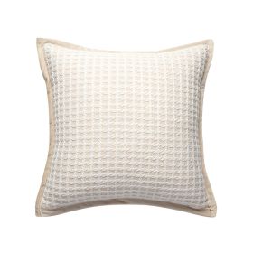 Removable And Washable Pillow Cover For Living Room Sofa (Option: Small fragrant white-45x45cm)