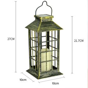 Outdoor Solar Palace Lamp Retro Courtyard Garden Landscape Decoration (Option: B)