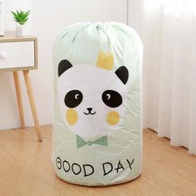 Organizing Folders Moisture-proof Clothes For Storing Bagged Quilts (Option: Green Panda-88x43cm)