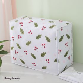 Home Clothes Organizer Dust-proof Seasonal Quilt Buggy Bag (Option: Cherry Leaves-Medium)