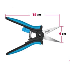 Household Bonsai Gardening Flower Arrangement Multifunctional Scissors (Option: Straight scissors)