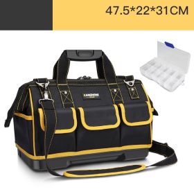 Hand-held Tool Multifunctional Canvas Thick Wear-resistant Tool Bag (Option: 7style)