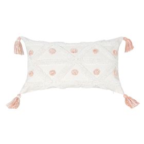 Embroidered Tufted Embroidered Pillowcase (Option: PE20251E3-30x50cm)