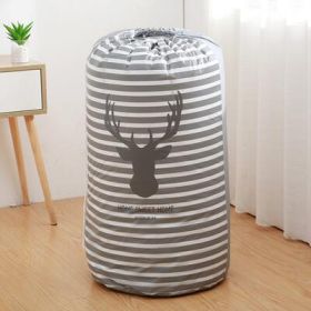 Organizing Folders Moisture-proof Clothes For Storing Bagged Quilts (Option: Striped Deer-88x43cm)